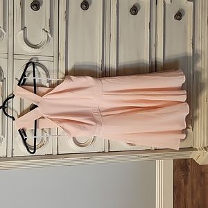 Peach homecoming dress